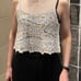 Washer Sequin Sleeveless Blouse