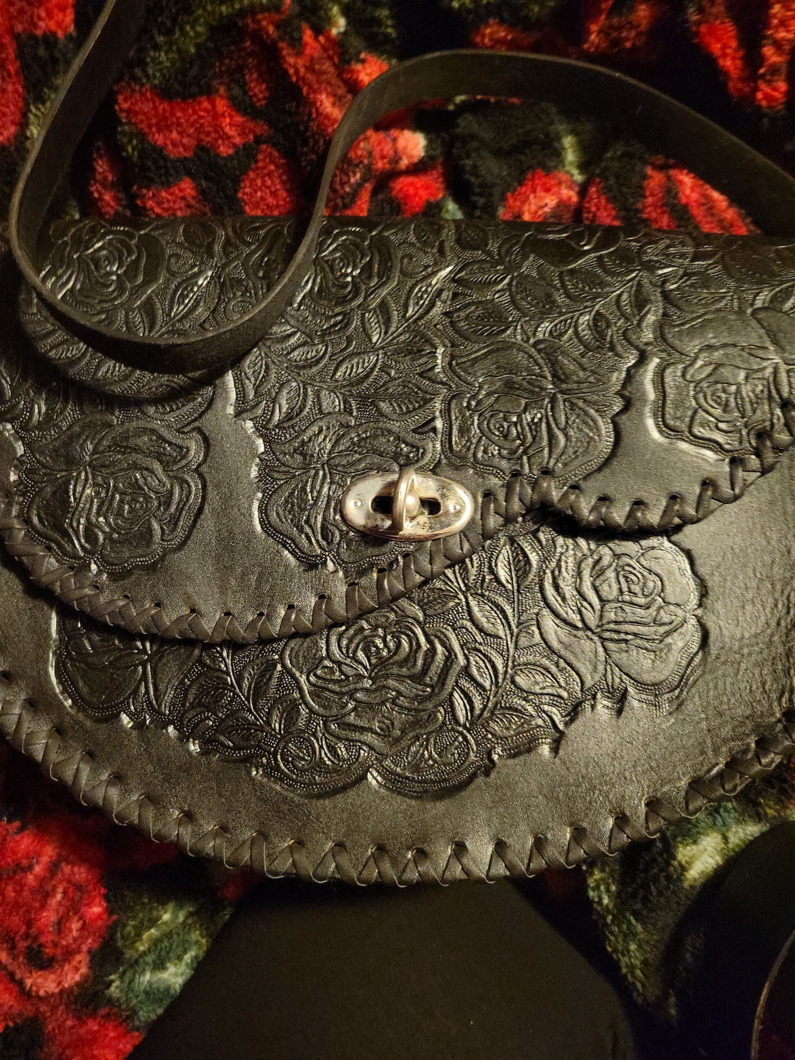 Black Mexico bag and wallet