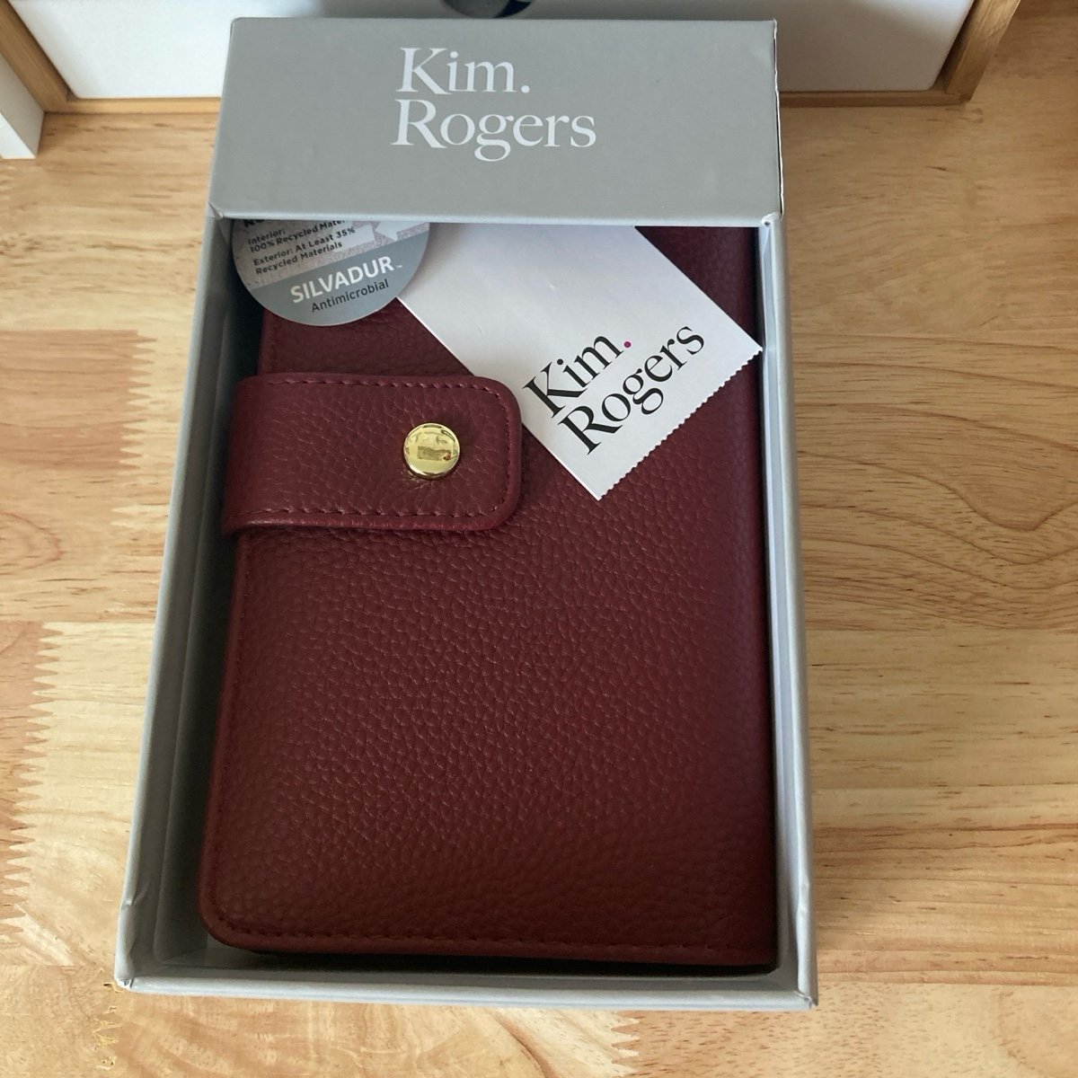 Kim Rogers Red Wine Women’s Wallet