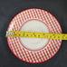 Ralph Lauren Homestead Wedgwood Made In England Red White Cup & Saucer Set of 4