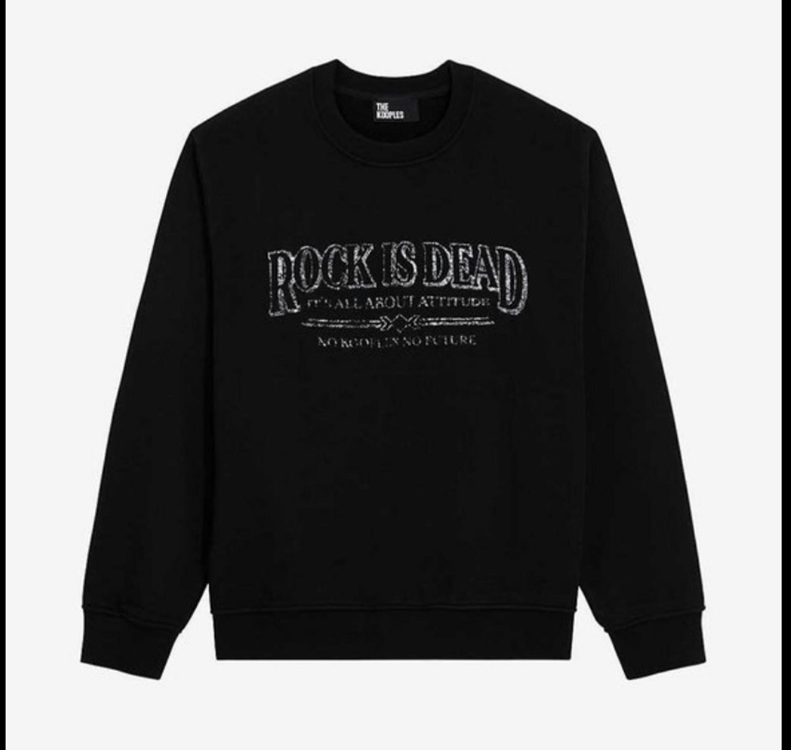 The Kooples Rock Is Dead Sweatshirt