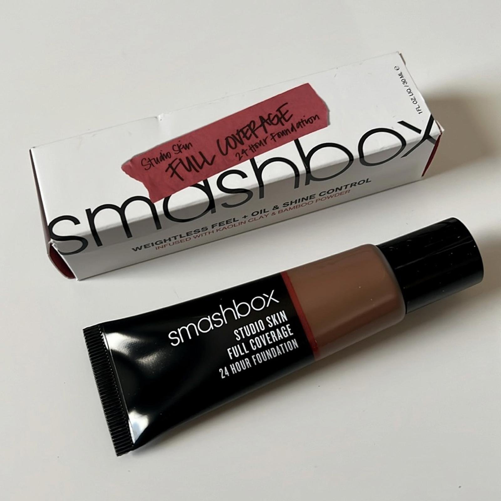 Smashbox Studio (4.3 Deep Neutral) Skin Full Coverage 24Hr Foundation NEW