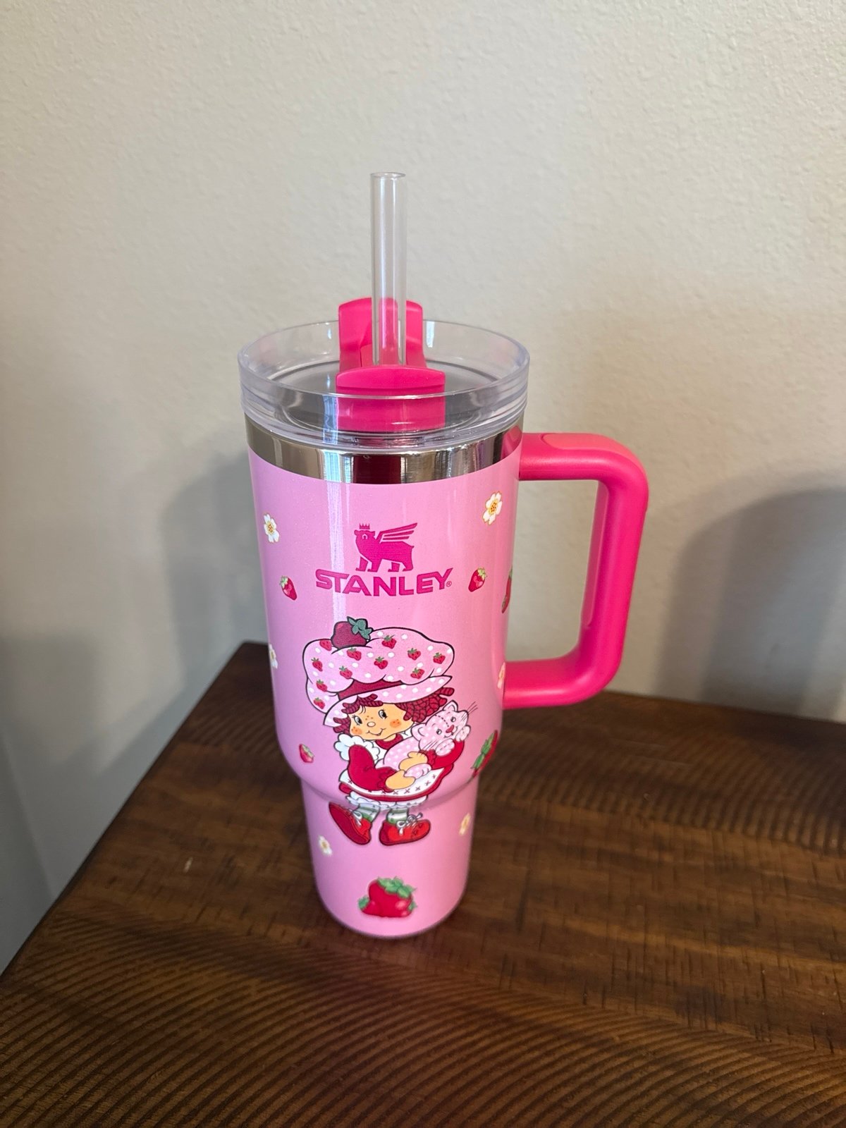 Stanley Strawberry Shortcake Girl tumbler 40oz