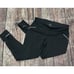 Athleta Women Black Relay Tight Running Athletic Workout Reflective Yoga Medium