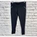 Athleta Women Black Relay Tight Running Athletic Workout Reflective Yoga Medium