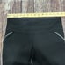 Athleta Women Black Relay Tight Running Athletic Workout Reflective Yoga Medium