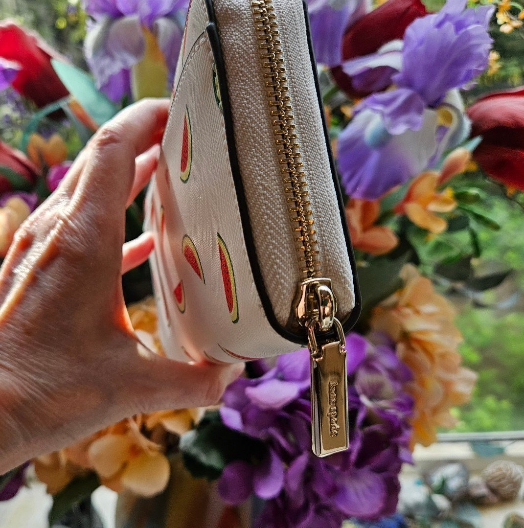 長財布 Kate Spade Staci Watermelon Party Large Continental Wallet Kate Spade Staci Watermelon Party Large Continental Zip