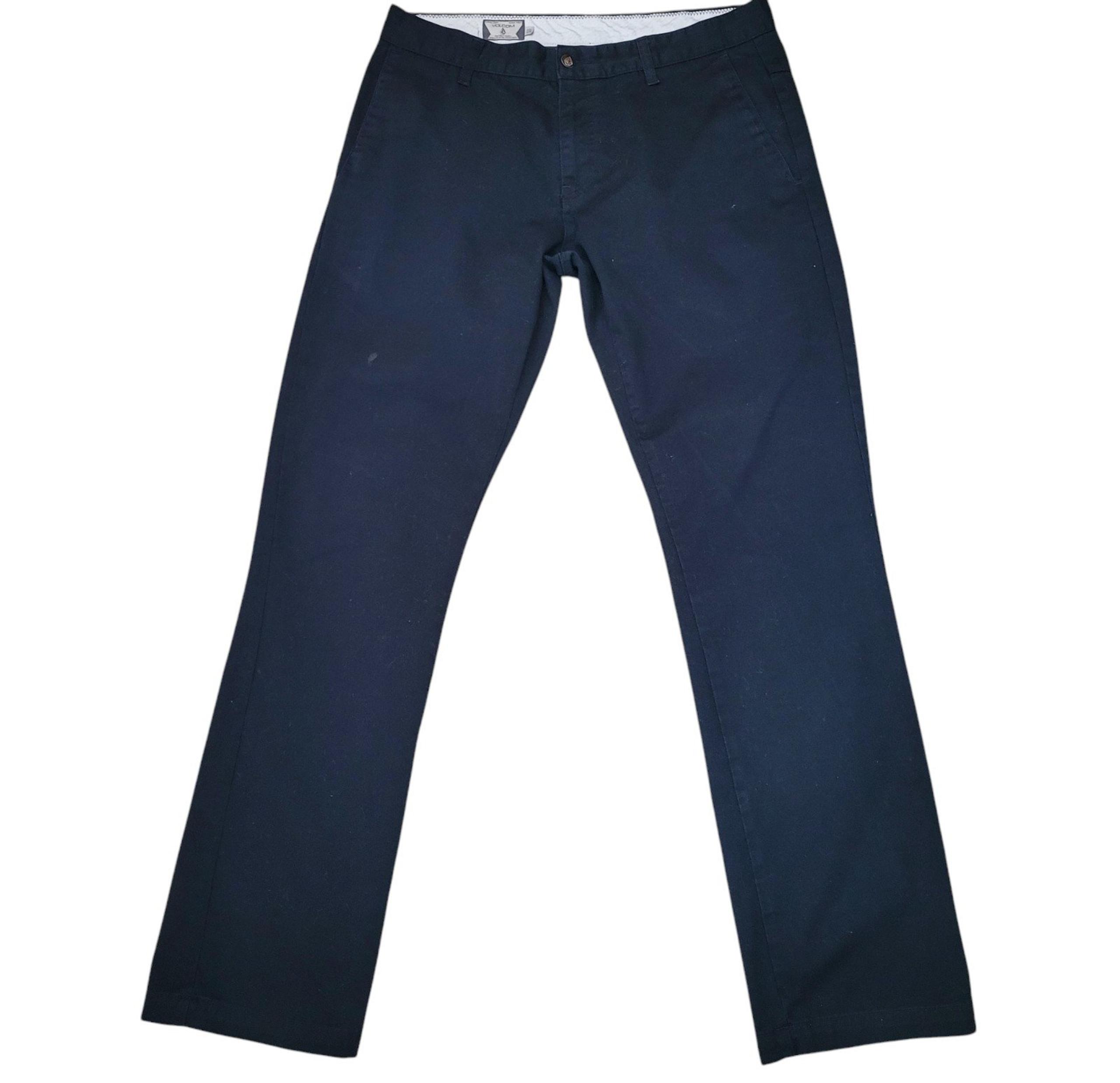 Volcom Corpo Class Men's Chino Pants Black 32/32. Excellent Condition Pre-owned