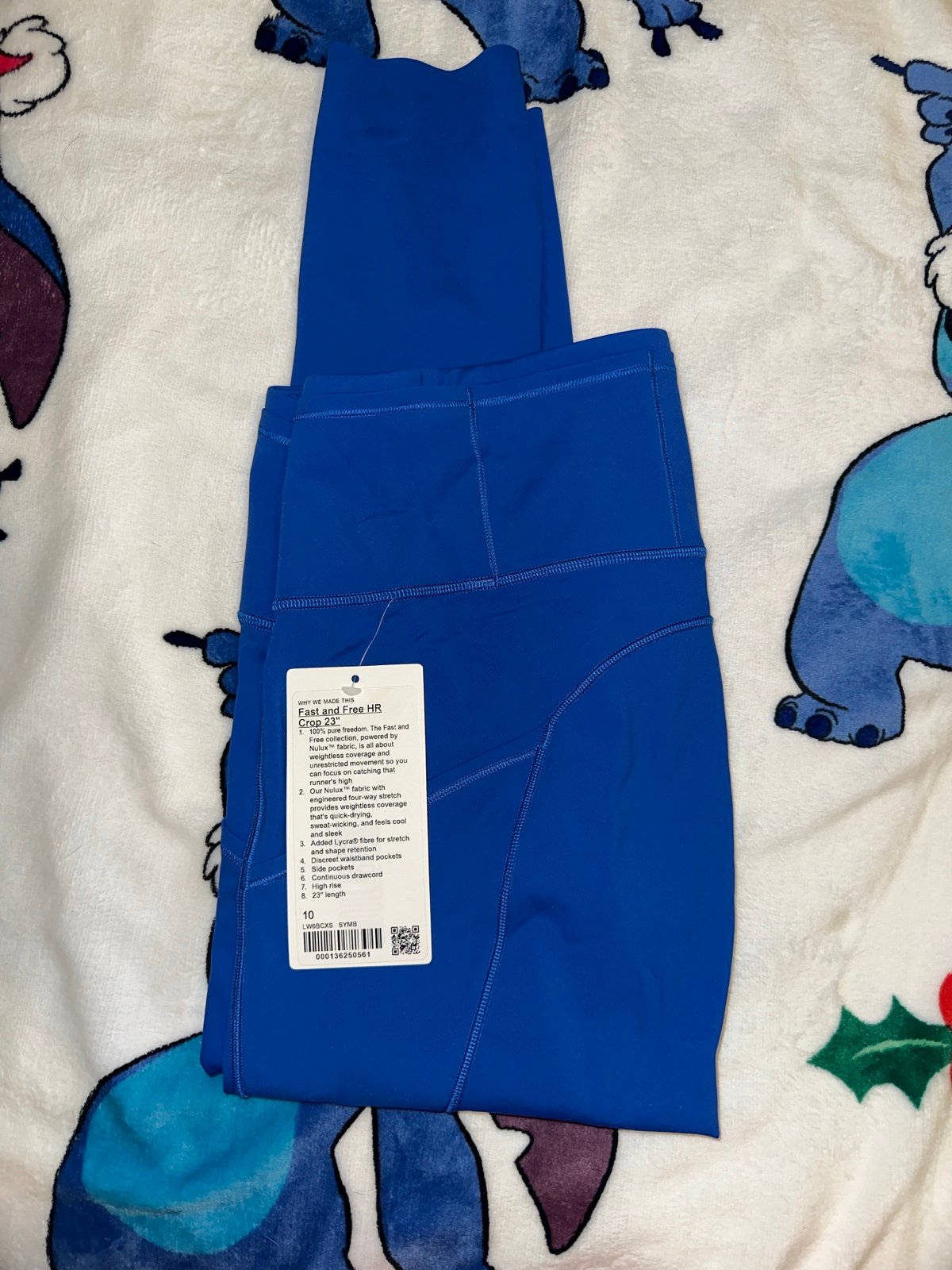 Lululemon Fast and Free HR Crop 23