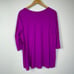 Porto Women's Size 3 (US Large) Magenta Jersey Tunic – 3/4 Sleeve