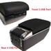 Nissan Kicks 2016-2021 Dual Layer Car Armrest Interior Storage Box Auto Center C