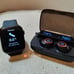 COMBO~Smart Watch Sports Tracker Bluetooth Call + Bluetooth 5.1 Earbuds Earphone