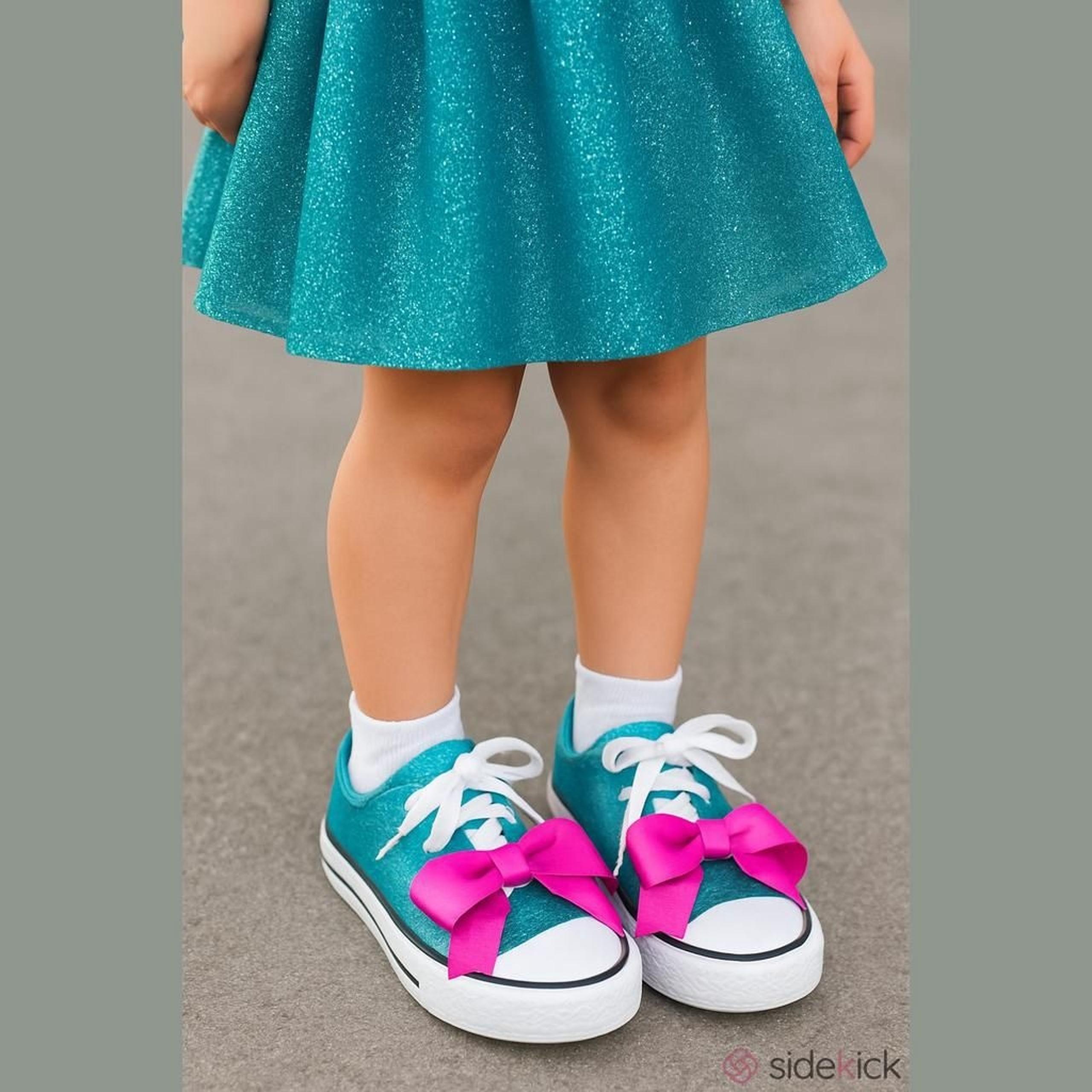 JoJo Siwa Sneakers 
Size 2 EUC