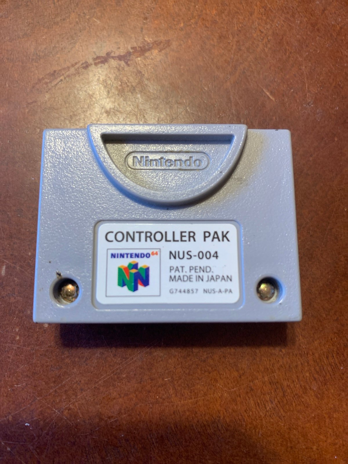 Nintendo N64 Memory Controller Pak upgraded