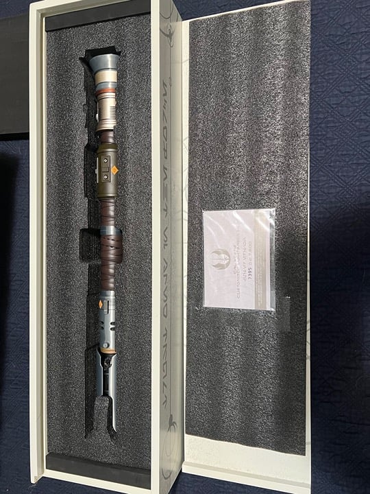 Cal Kestis Limited Edition Legacy Lightsaber Hilt from Disneyland