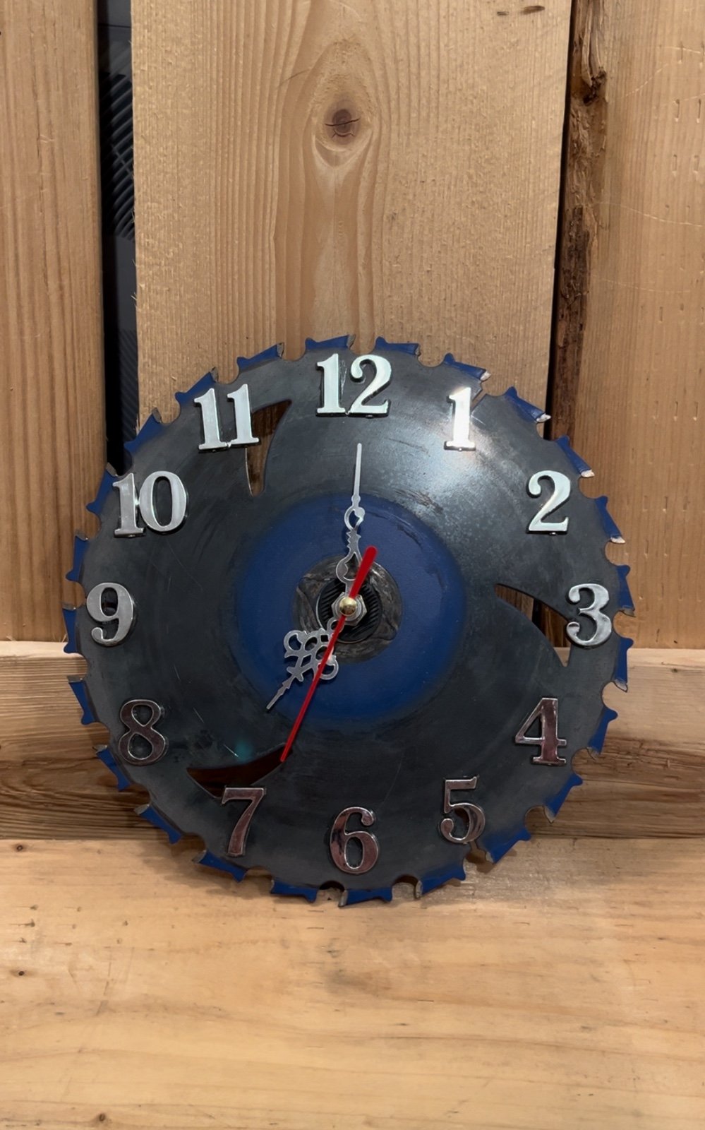 Custom Sawblade Clock