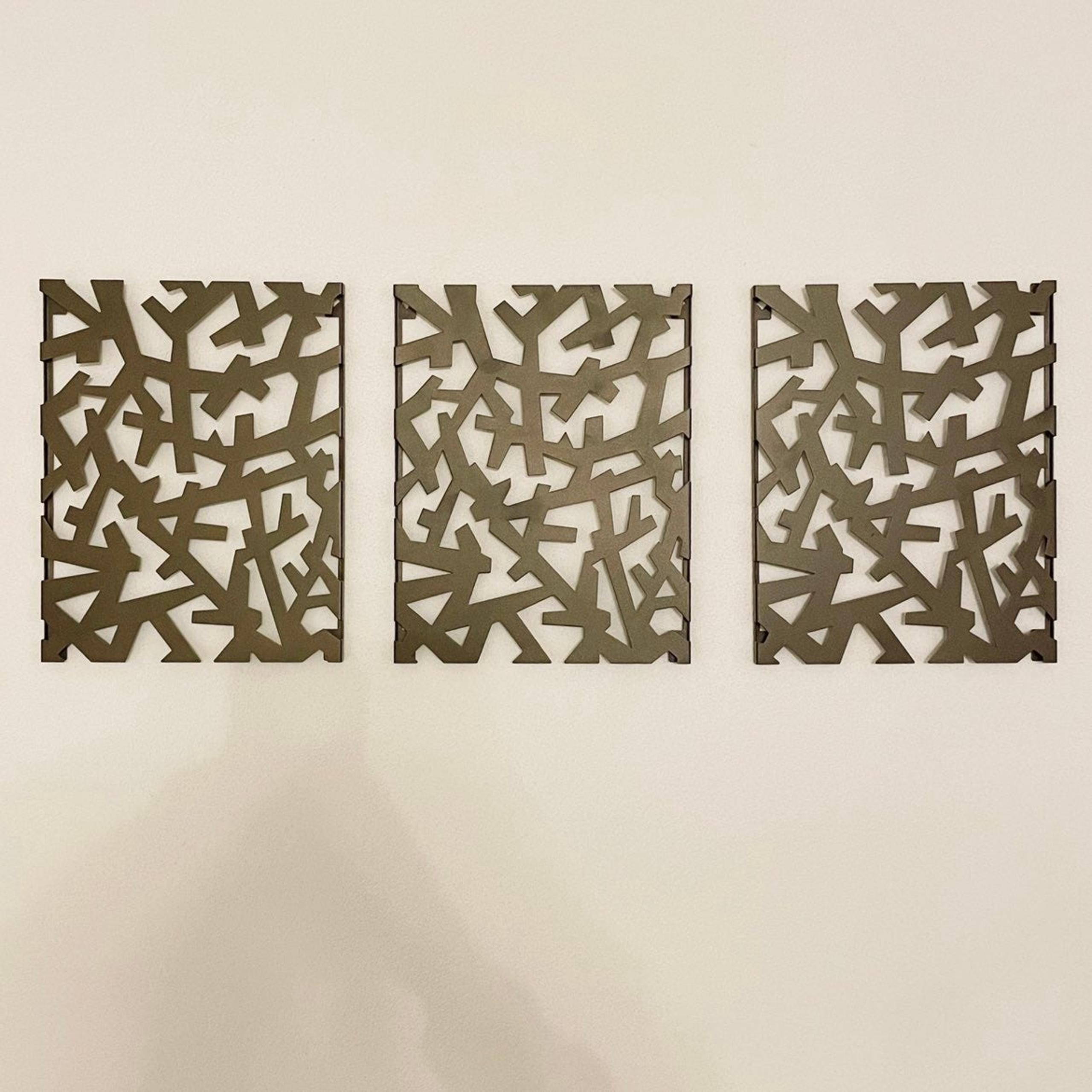 Bed Bath and Beyond Metal Wall Decor (3 piece)