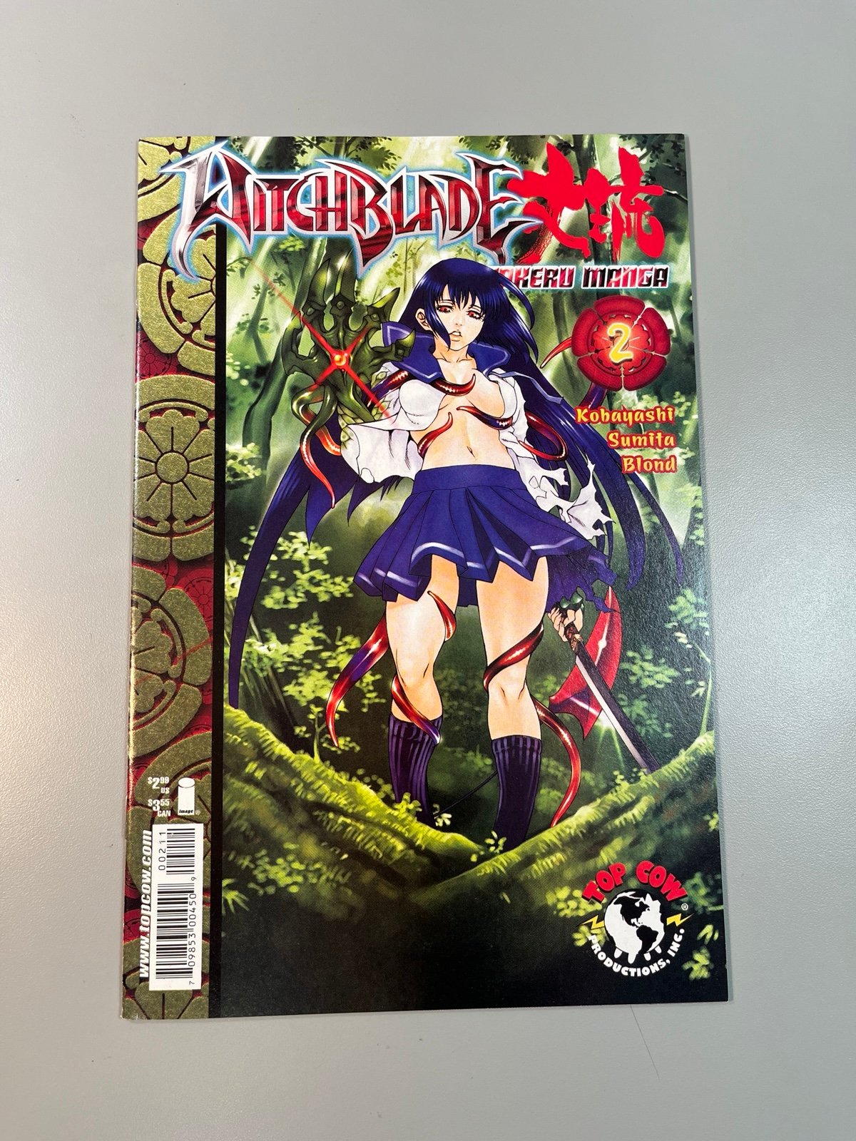 Witchblade Takeru Manga #2 Cover A (Image | Top Cow) **NEAR MINT**