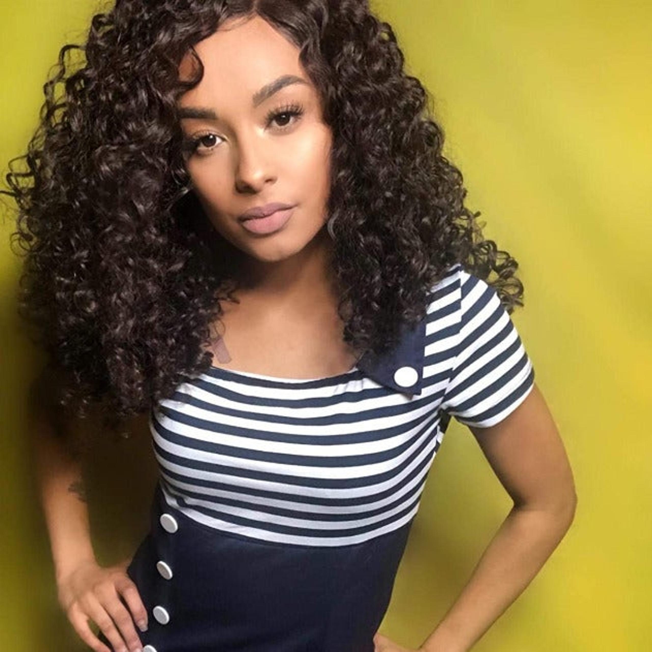 19" Free Part Deep Wave Brazilian Wig