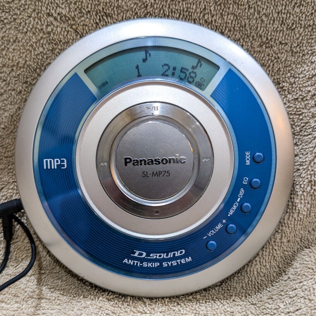 PANASONIC SL-MP75 Portable CD/MP3 Player