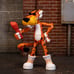 Chester Cheetah 5.5 Glow-in-the-Dark Figure with Accessories and Alternate Head