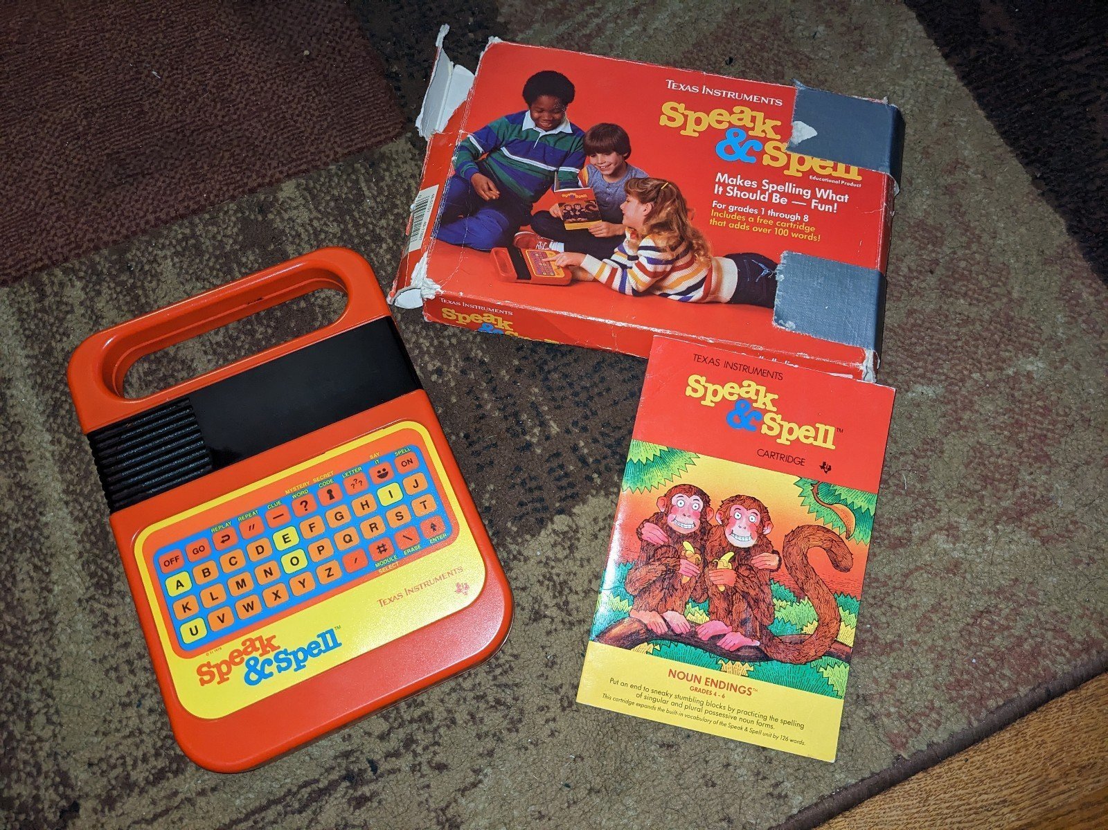 Vintage Basic Fun Speak & Spell Electronic Game