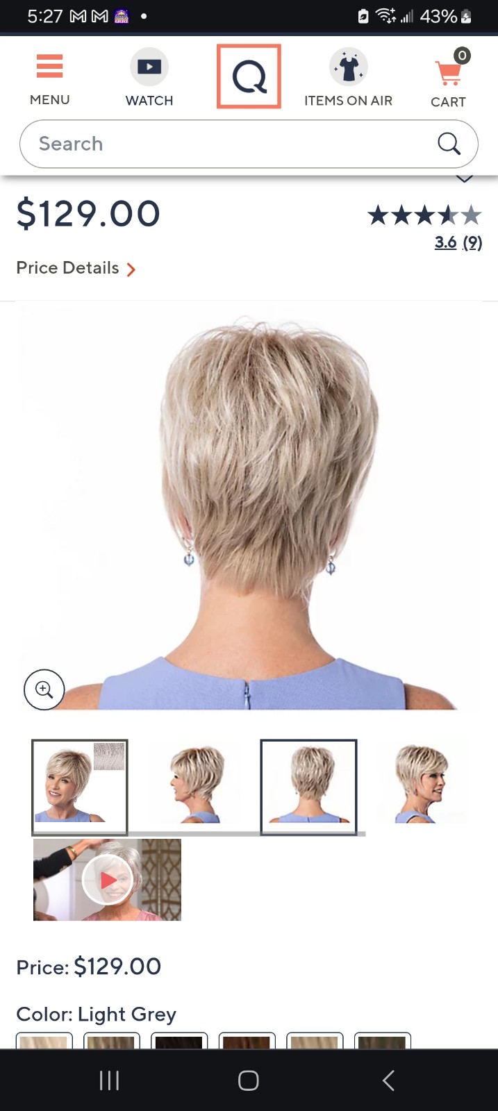 Brand new toni bratini wig