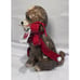 Blue Sky Clayworks Lovey Doodle Valentines Kisses Labradoodle Dog Figurine New