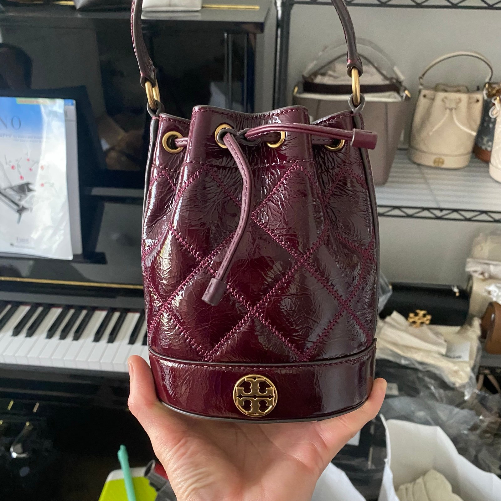 Tory Burch willa mini bucket