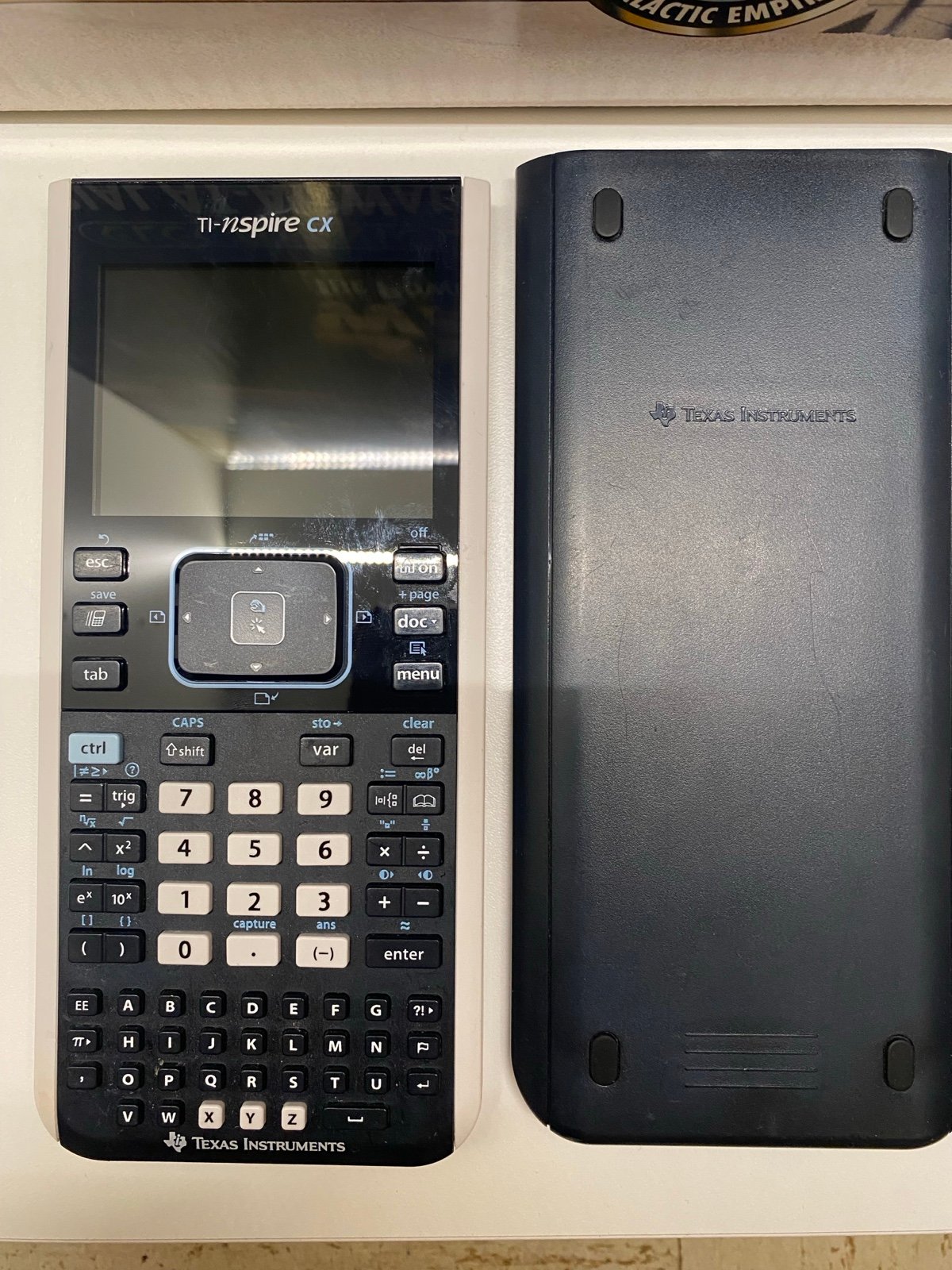 Texas Instruments TI-Nspire CX Graphing Calculator With Cover *works*