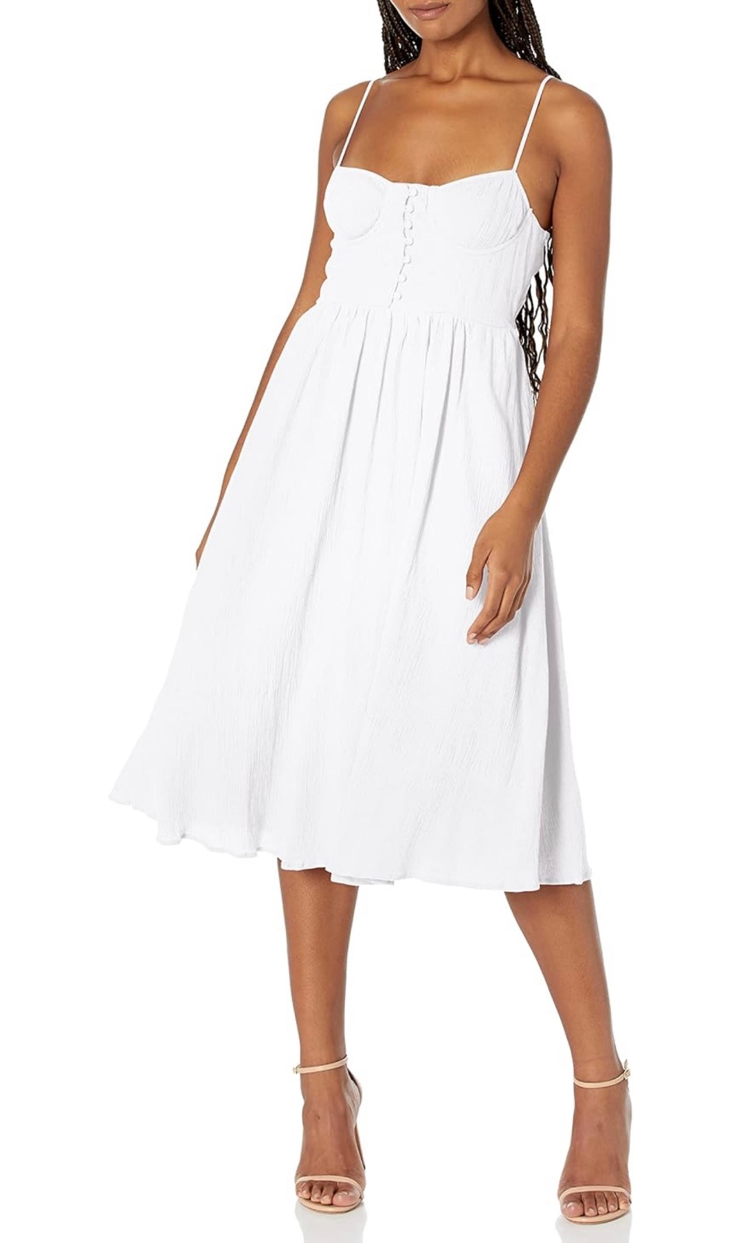 Astr The Label White Dress