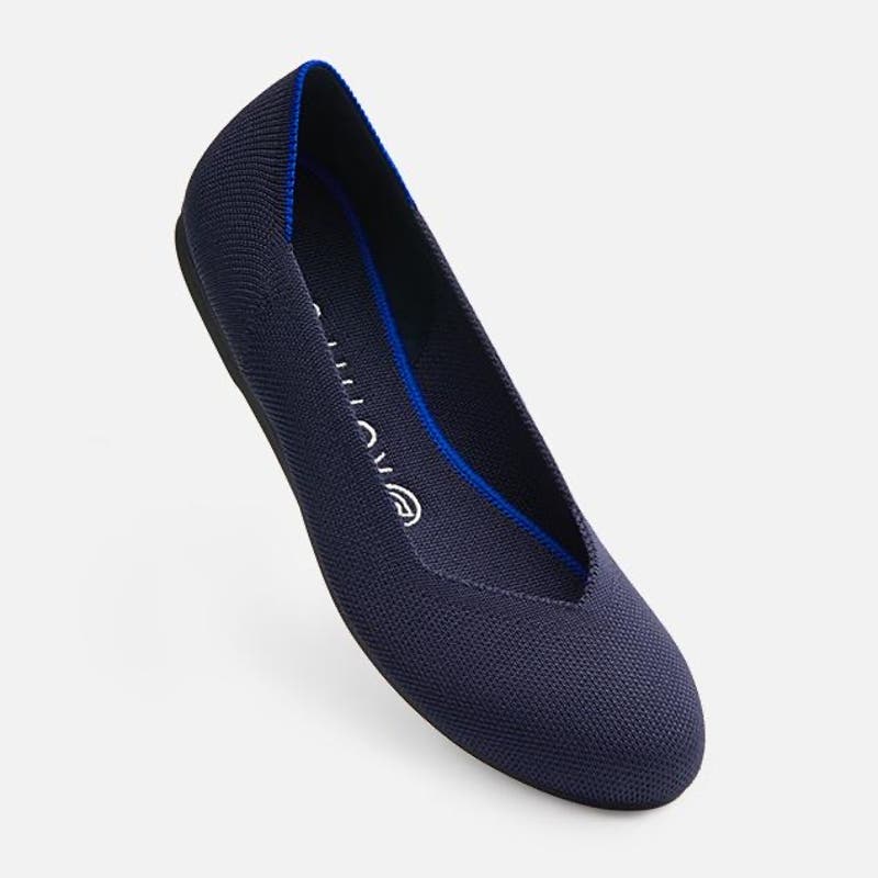 Rothy’s The Flat in Maritime Navy Women’s Size 10.5