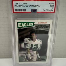 Randall Cunningham 1987 Topps #296 NM 7