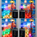 Christmas Wall Light Canvas Picture With LED Lights Outdoor Indoor Decor 20 x28