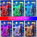 Christmas Wall Light Canvas Picture With LED Lights Outdoor Indoor Decor 20 x28
