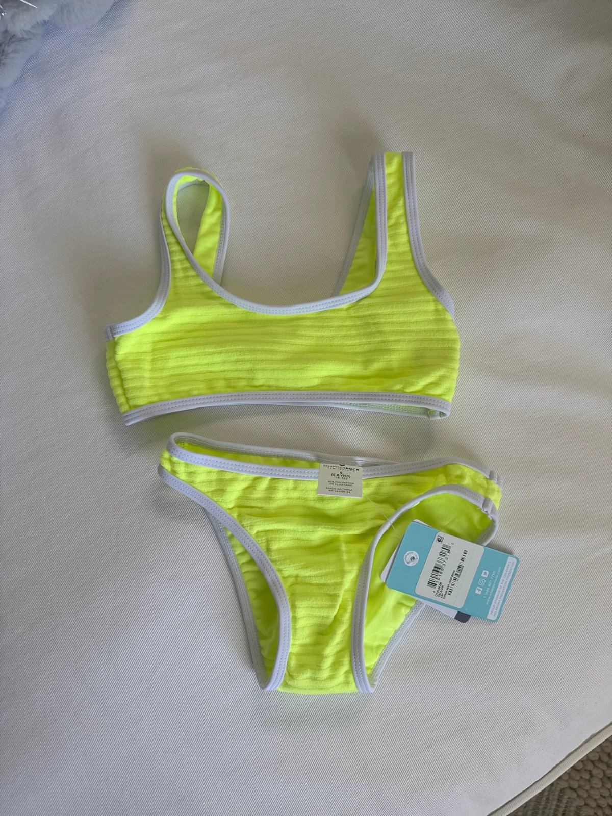 NWT girls Snapper Rock Bikini sz 6