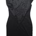 Women's Adelyn Rae Black Gold Silver Floral Sequined Sheath Dress Size S