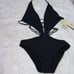 Gottex Cutout One-Piece Swimsuit Womens Black Size 6