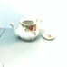 1989 Robinson Design Group English Garden Roses Teapot Made in Japan 6 Cup