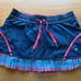 Lululemon Run: Resolution Skirt Red Rad/Navy/Passion Size 8