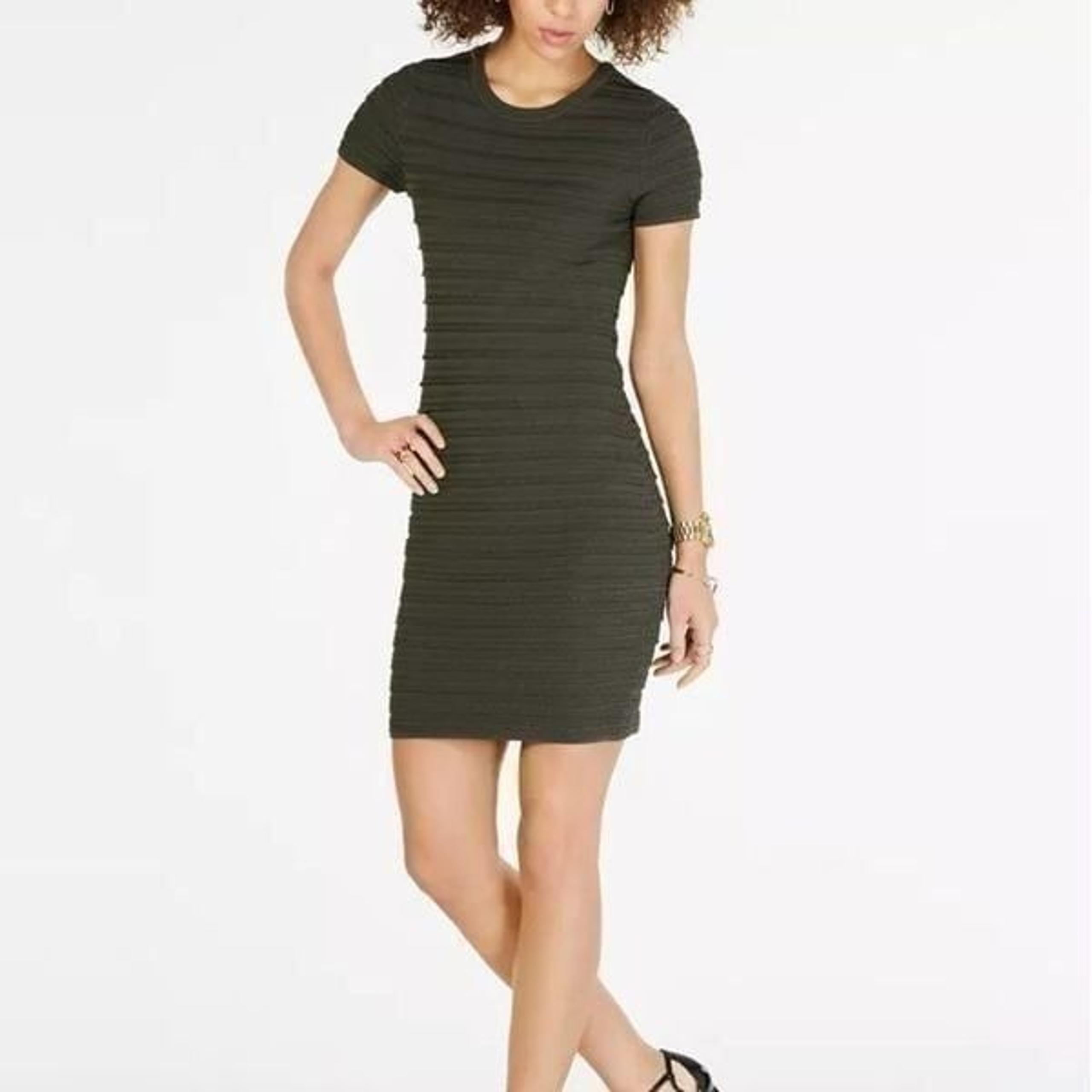 Michael Kors Scalloped-Trim Dress - Ivy