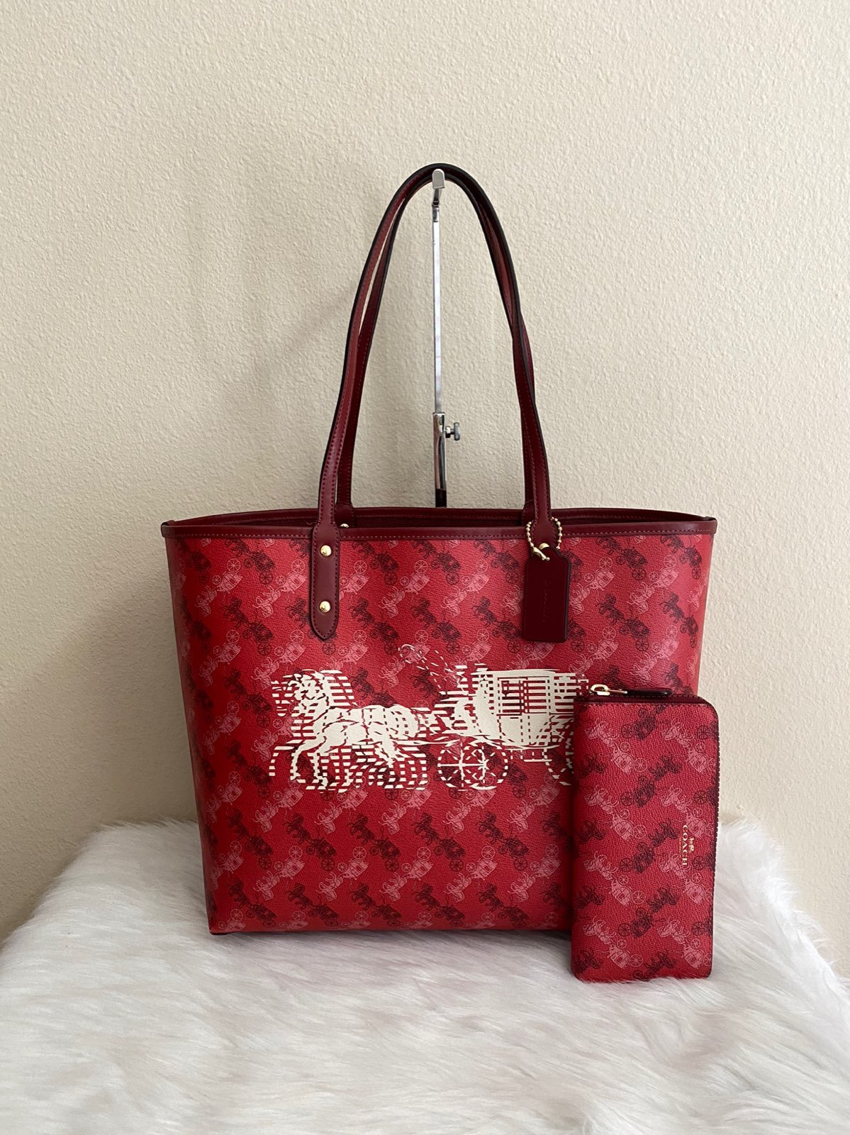 Coach purse and wallet set