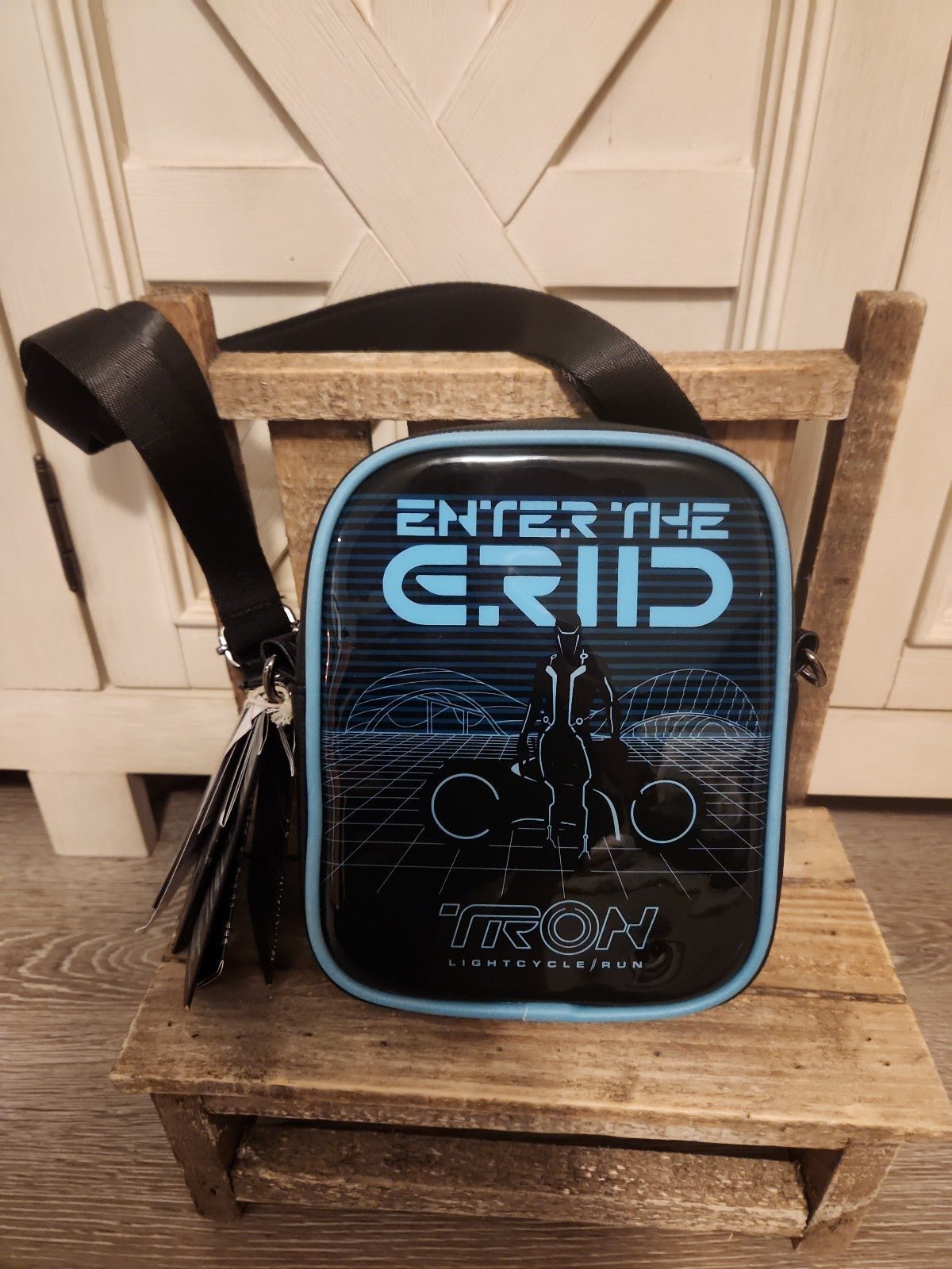 TRON crossbody Bag by Loungefly for Disney World