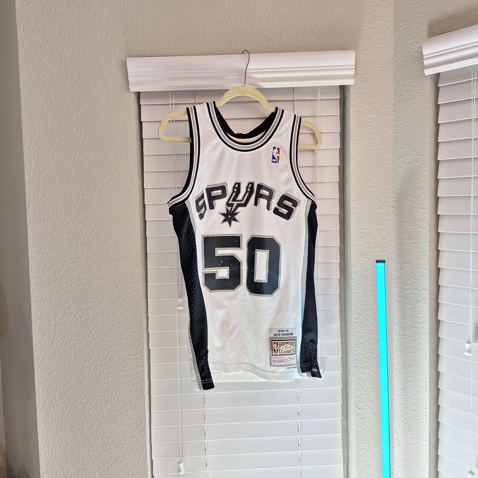 Mitchell & Ness Spurs Robinson # 50 Size S (FLAWED)