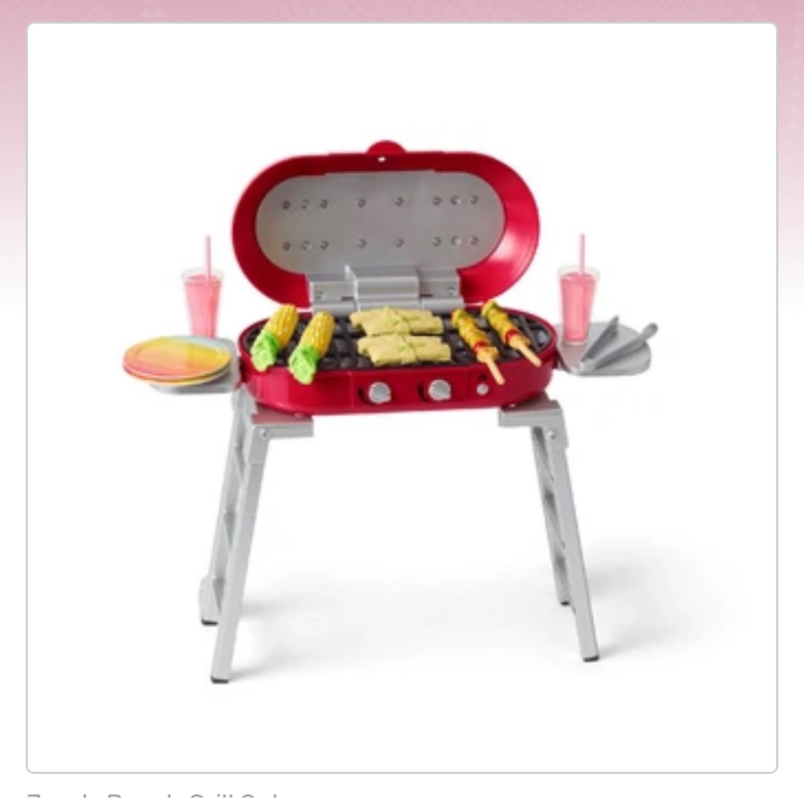 American Girl Joss Grill Set
