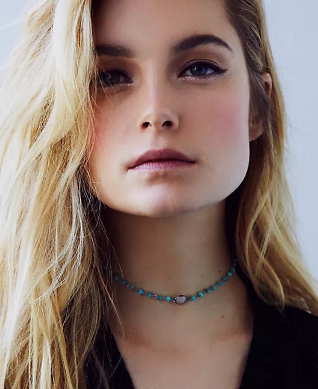 Free People Libi Stone Choker Necklace