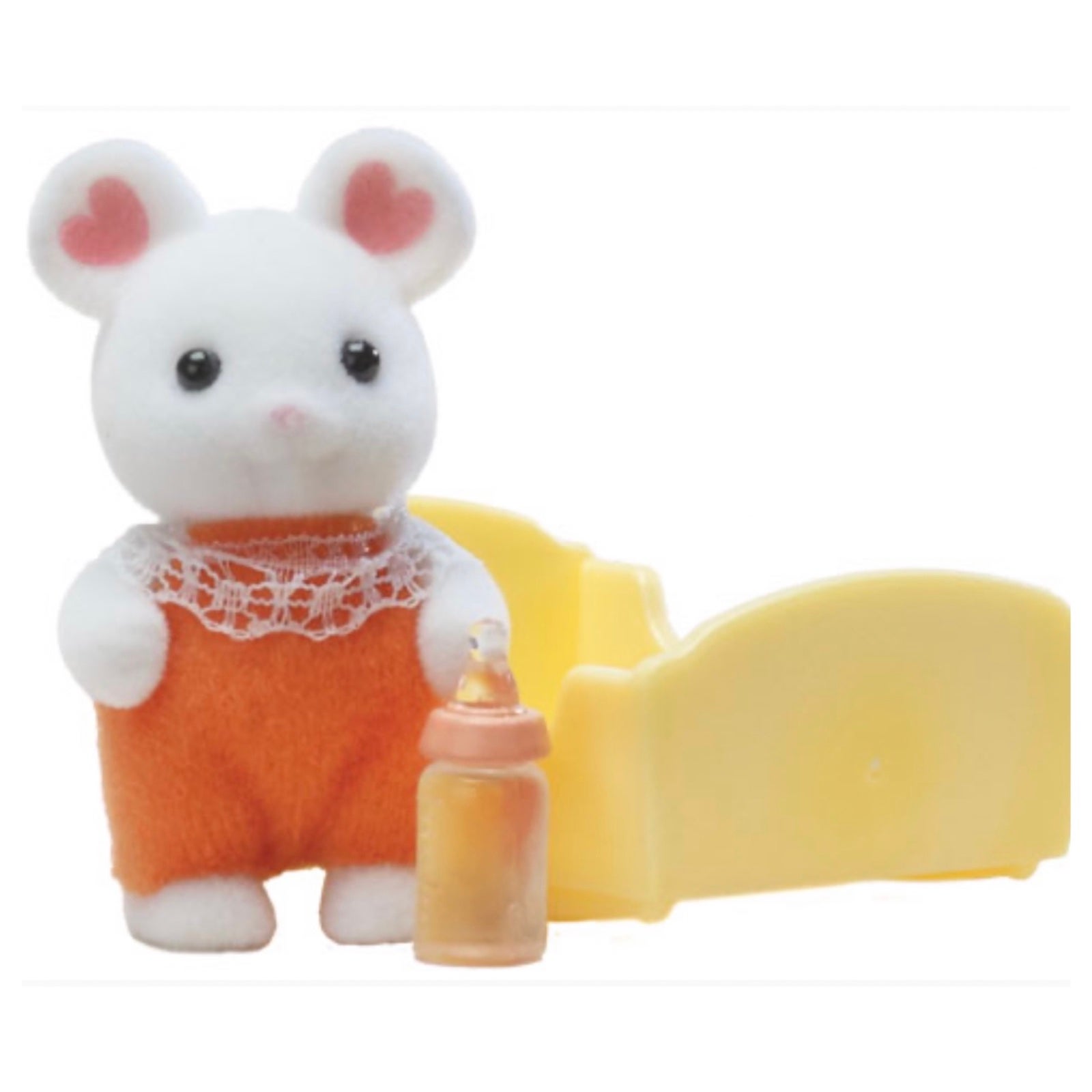 Calico Critters / Sylvanian Families Albert Marshmallow Mouse Baby