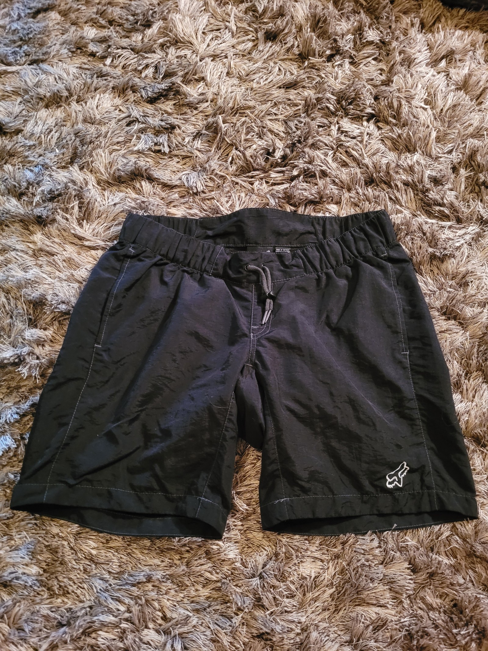 EUC Fox Padded Black Mountain Biking Shorts Size Large