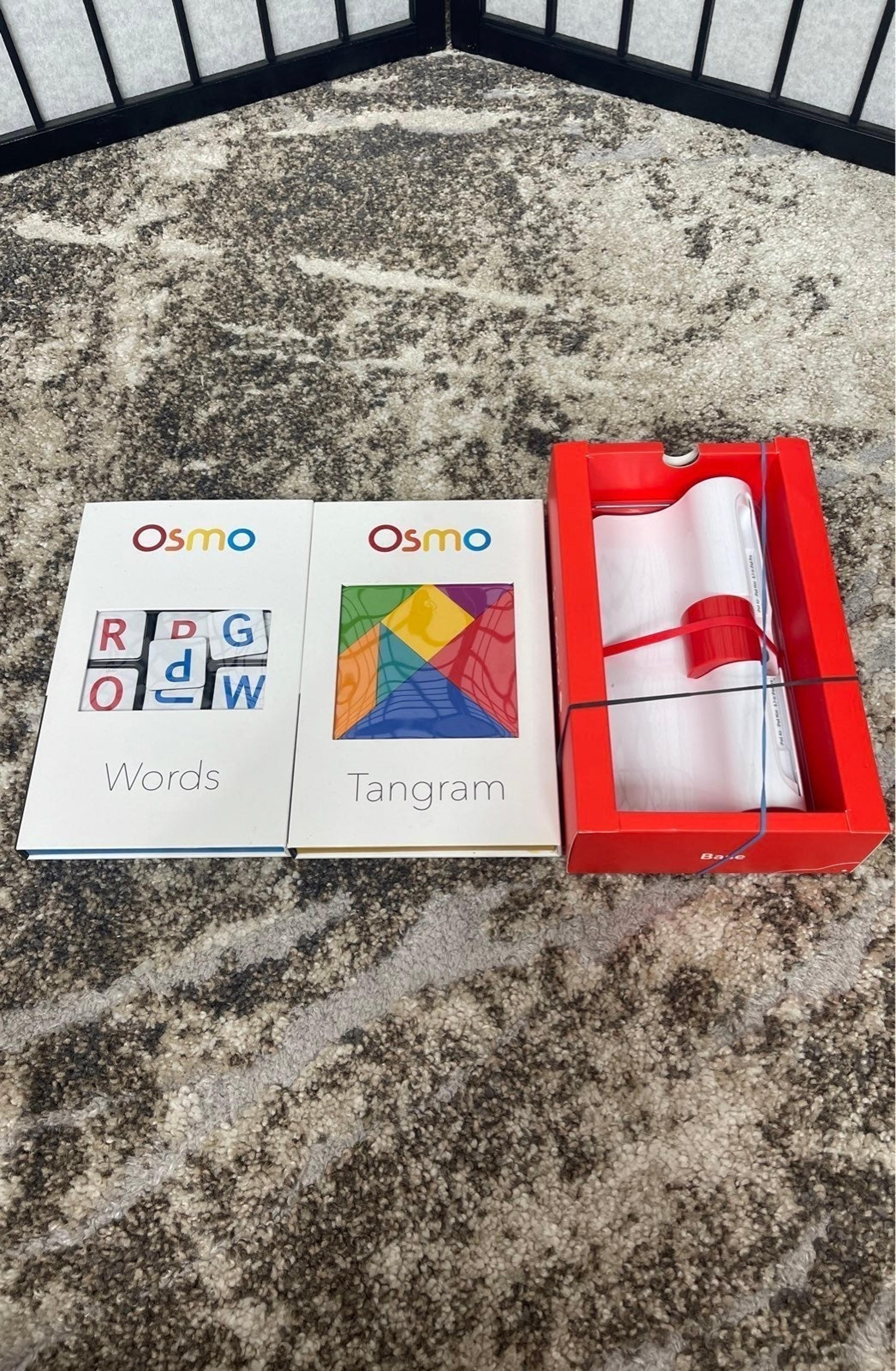Osmo starter base words & tangram set