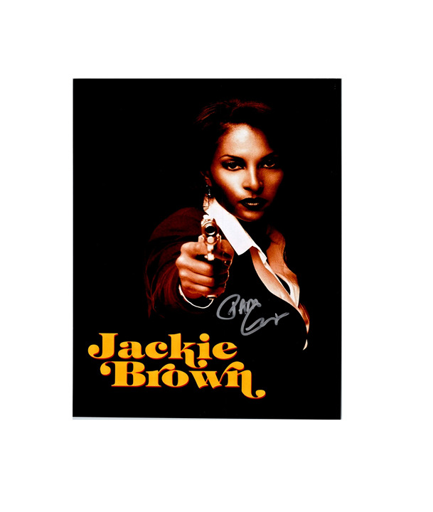 Pam Grier Signed Autograph 8x10 Jackie Brown Photo with Exact Photo Proof